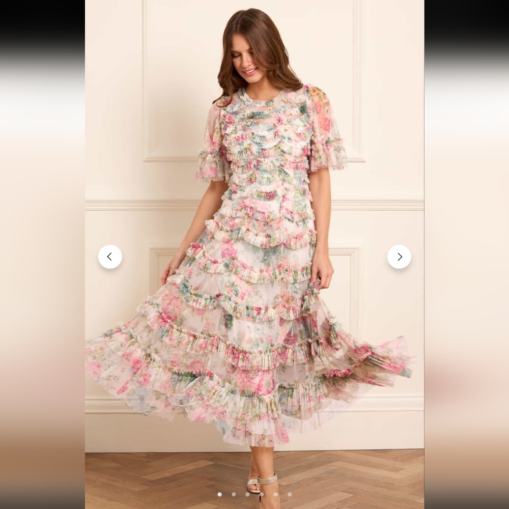 BHLDN Needle & Thread Dress size US 6 $590 - Picture 2 of 7